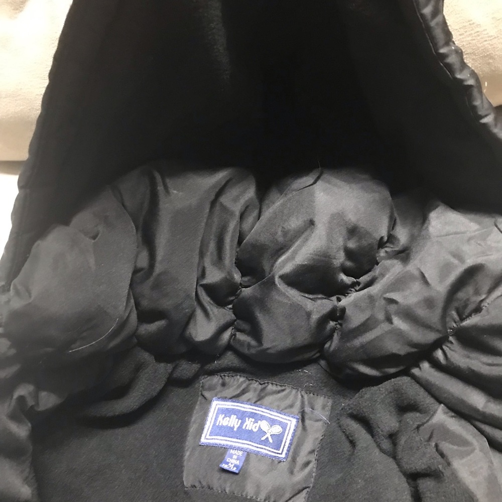 COPY - Kelly”s &Kids  Black jacket for girl Size 10/12 Used goodcondition Clean - Picture 9 of 12